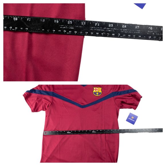 Barcelona Gentlemen Shirt Size L Barca Soccer - Picture 3 of 6